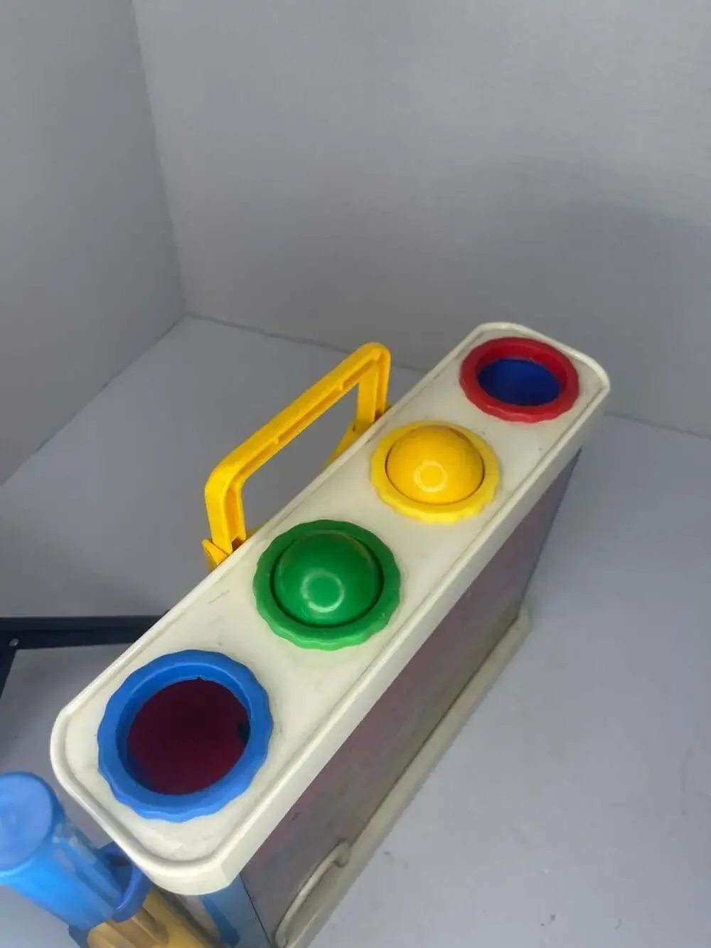 Vintage Fisher-Price Pound-A-Ball Activity Toy with Hammer